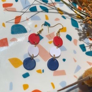 Red, White, and Blue Earrings